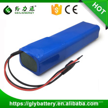 Paquet de batterie lithium-ion rechargeable 18650 12.6v